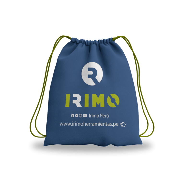 BOLSO MOCHILA IRIMO Diseño y Serigrafía