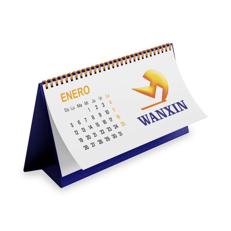 CALENDARIO DE ESCRITORIO WANXIN
Impresión
