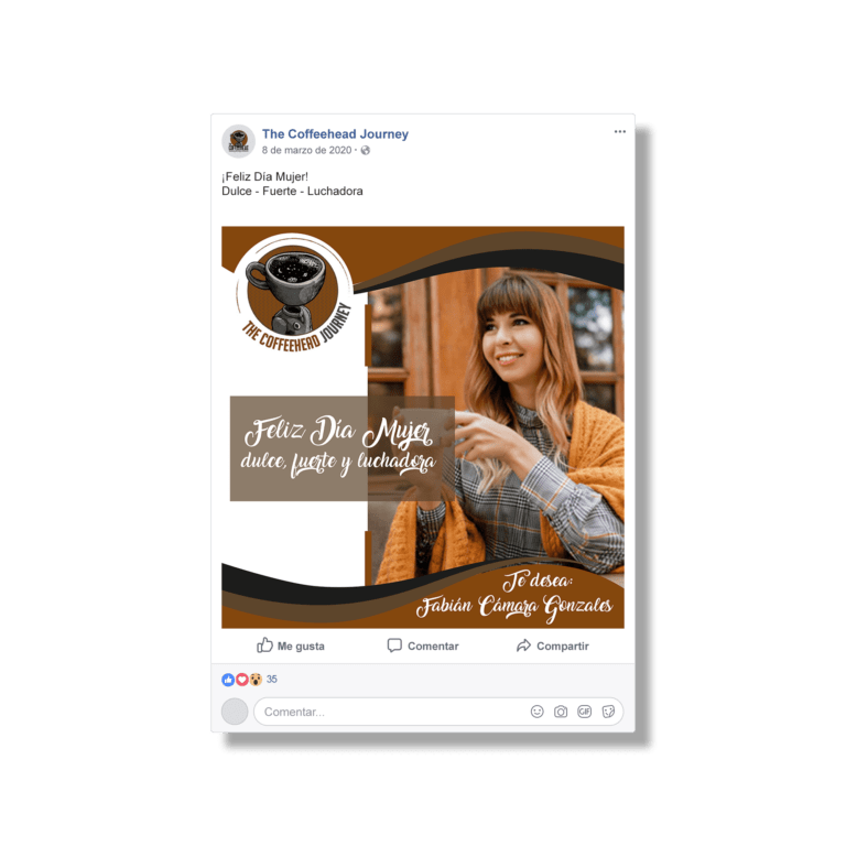 POST THE COFFEEHEAD JOURNEY
Diseño
